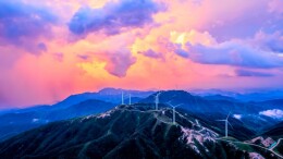 图片新闻 | 蓝山县：云冰山景区绝美落日晚霞