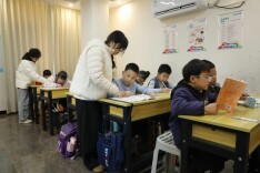 蓝山县：工会暖心托管，孩子“趣”享寒假