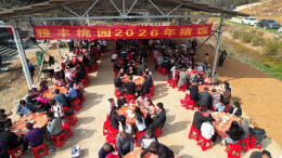 吃的是团圆，暖的是人心！临武南强镇：500人年猪宴开席，找回记忆里的年味