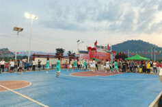 看球赛、买土产、唠家常！麻阳江口墟镇“村BA”火热开赛，村民乐享文体盛宴