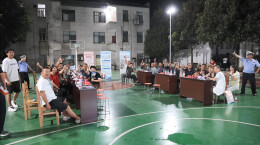 不设主席台、不念讲话稿，汨罗大荆镇这场安全宣讲“茶话会”开到了篮球场