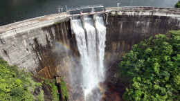组图 | 宁远：小东江水库溢洪形成壮美瀑布景观