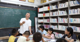笔墨飘香度暑假！宁远朵山村公益书画班传承耕读文化