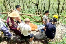 深山救援暖人心！桃源热市镇多方救助受伤学生 野山登山需谨慎