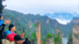 张家界武陵源雨后云海，仿佛仙剑里的仙侠秘境，这泼天的浪漫谁不爱！