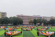 图片新闻 | 湘乡市：师生排练忙，添彩“贺岁杯”