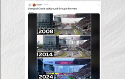 上海国际赛车场三张对比图引发外国网友惊叹