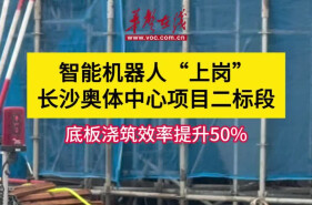 长沙奥体中心项目二标段迎来一对“硬核搭档”