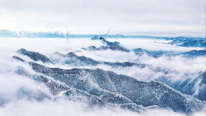 瑶山雪域 “风”光无限
