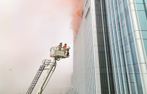 高层建筑灭火救援综合演练