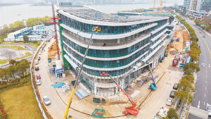 湘江基金产业中心冲刺竣工