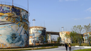 艺术涂鸦罐变网红打卡点