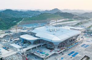 长沙高铁西站建设加速推进