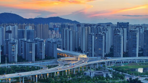 兴联路大桥匝道即将通车