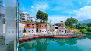 废弃泵房蝶变“音乐浮岛”