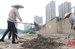 冷水滩：全力以“复” 清淤 “净”显城市颜值