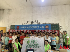 临澧县民政局开展防烫伤宣传教育活动