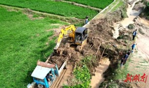 水退人进！通道播阳镇积极开展灾后恢复自救工作