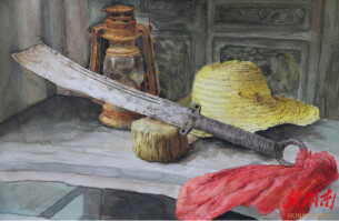 从“手绘”到“心悟” ——长沙理工大学学子精微写实革命文物赓续红色基因