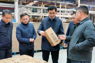 王启武调研重点企业、“五好”园区创建及高质量考核工作