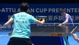 巅峰对决！孙颖莎夺得乒乓球亚洲杯女单冠军