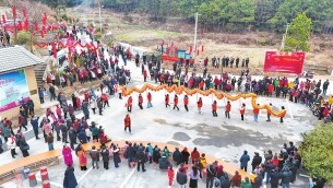 立春新象聚寿星非遗盛宴贺丰年
