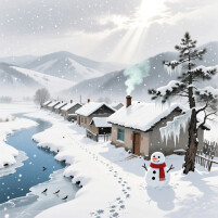 冬天的模样|湘江副刊·湘韵