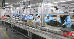 鹤城区：企业复工赶单启新程