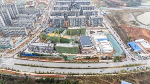 梅溪湖国际新城重点项目节后全面复工复产