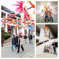 灯火璀璨处体验“ 中国年 ”——长沙民政职院国际学生走进靖港古镇沉浸式体验中国特色年俗