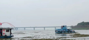 长株潭合力围剿水葫芦 守护湘江母亲河