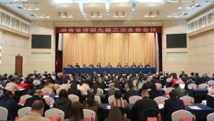 湖南省侨联九届三次全委会议召开