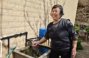 甘泉入户润民心 城乡同质促振兴