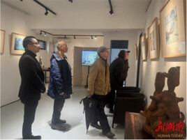 唐吉介风景写生作品品鉴会在长举行