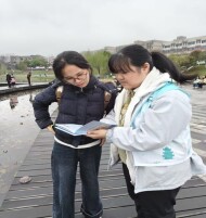 湖南师范大学旅游学院文旅志愿服务队持续开展“防非”宣传活动