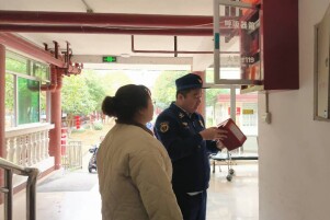 会同县消防救援大队深入辖区养老机构开展消防安全检查