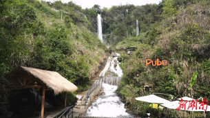 龙口瀑布迎来客流高峰 升级安全设施护航游玩安全