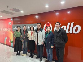 长沙民政职院商学院赴先马电商访企拓岗 共推银发电商产教融合