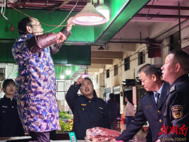 辰溪县严查“生鲜灯”乱象 守护群众餐桌安全