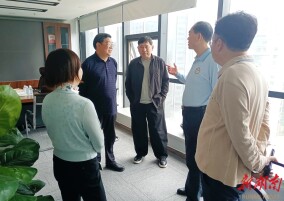 深化交流合作 弘扬炎帝文化——贺安杰率队赴湖南异地商会联合会调研