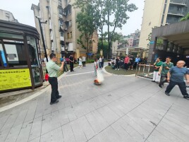 消防培训进网格 向东南社区实操演练筑牢消防安全防线