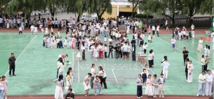 龙山县桂塘镇九年制学校开展“六一”游园系列活动