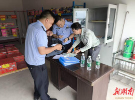 桂阳公安纵深推进安全生产大排查大整治行动