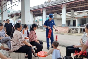 溆浦：消防宣传进乡镇 精准防控筑牢农村安全“防火墙”
