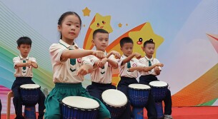 平江县三阳明德学校开展庆“六一”系列活动