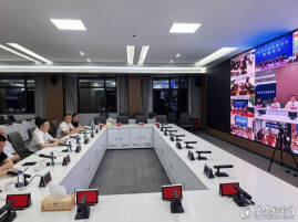 何朝晖：高效运转 前置备勤 从严从实筑牢汛期安全防线