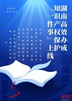 湖南高效办成知识产权保护“一件事”正式上线