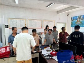溆浦县人社局：政银联动送服务上门  便民惠民打通民生服务“最后一公里”