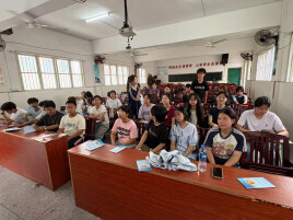 守护乡村“钱袋子”，湖南财政经济学院志愿者以案说法防范非法金融进校园