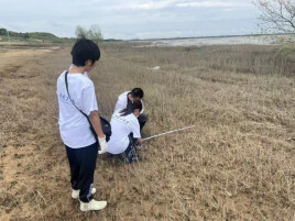 长理学子赴湘阴县青山岛开展血吸虫防控实践